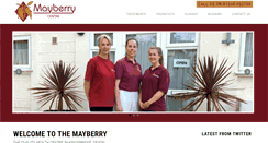 Desktop Screenshot of mayberrycentre.co.uk